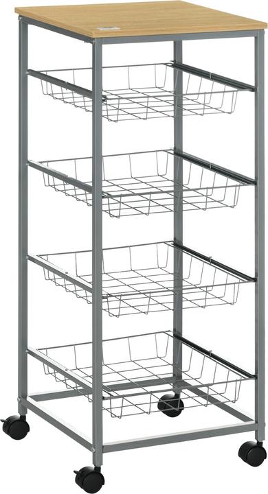 Actual product image Homcom Kitchen trolley