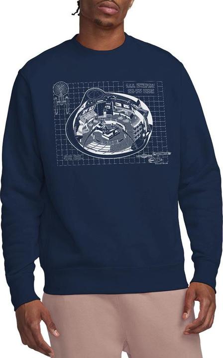 Actual product image Unisex Adult Bridge Print Sweatshirt (S)