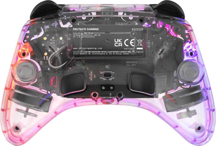 Immagine prodotto Deltaco Gaming Trasparente (Switch, Switch OLED, PC, Android, iOS)