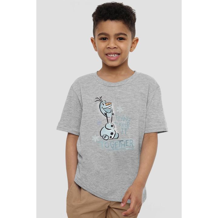 Actual product image Disney Frozen Childrens/Kids Trying To Keep It Together Olaf T-Shirt (116)