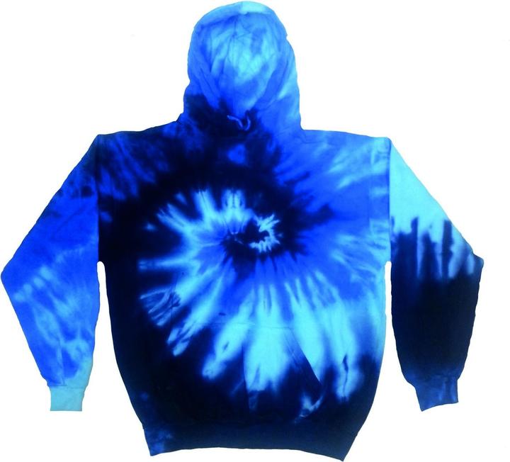 Colortone Kvinnor Rainbow Hoodie Kapuzenpullover BatikOptik