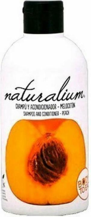 Naturalium Shampoo & Cond Peach (400 ml, Flüssiges Shampoo)