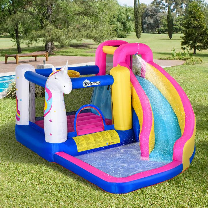 Actual product image Outsunny Children's bouncy castle