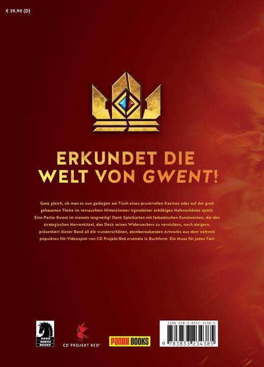 Immagine prodotto Panini Gwent: l'arte del gioco di carte Witcher (Tedesco)