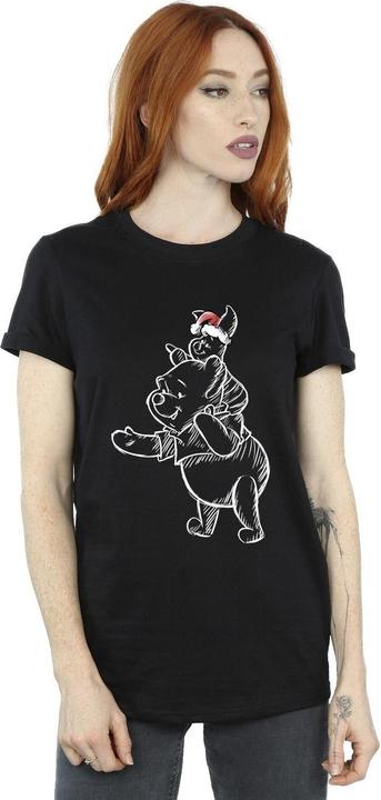 Image du produit Disney - T-shirt WINNIE THE POOH PIGLET CHRISTMAS - Femme (XL)