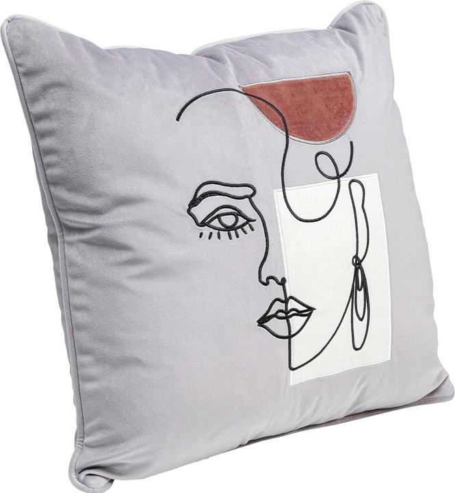 Image du produit Kare Design Coussin Mademoiselle 45x45cm (45 x 45 cm)