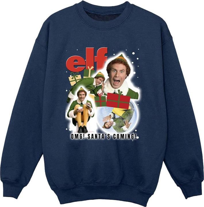 Actual product image Elf Boys Buddy Collage Sweatshirt (140, 146)