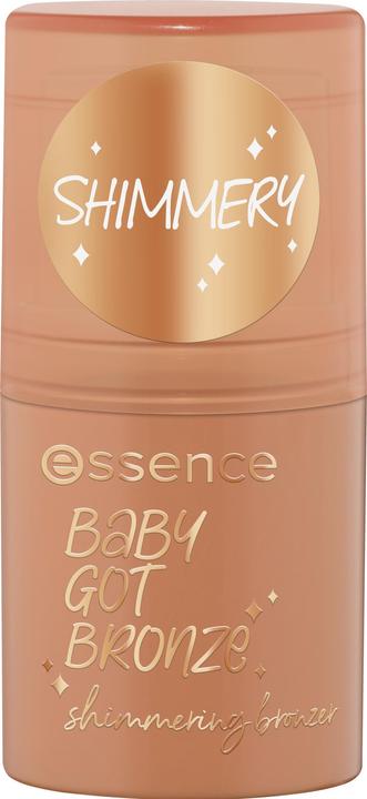 essence BABY GOT BRONZE shimmering bronzer (10 Golden Hour, Bronzer, 5.50 g)