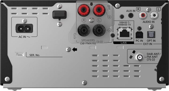 Image du produit Panasonic SC-PMX802E (Lecteur de CD, WiFi, Airplay, 2x 60 W)
