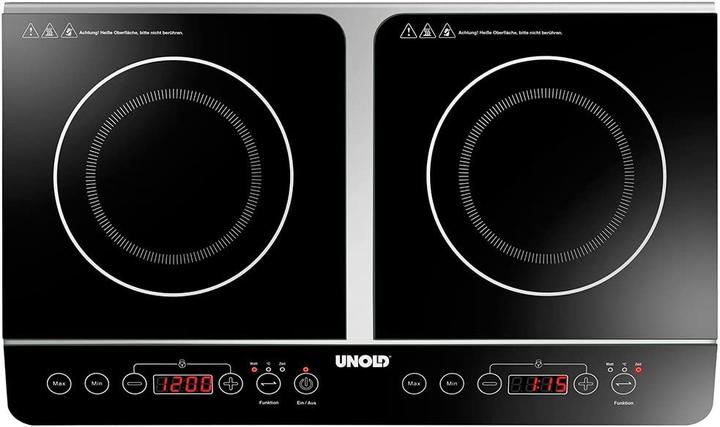 Produktbild Unold 58175 Doppel-Induktionskochplatte