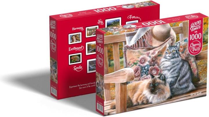Image du produit Cherry Pazzi Puzzle Chat assis 1000 pièces (1000 pièces)