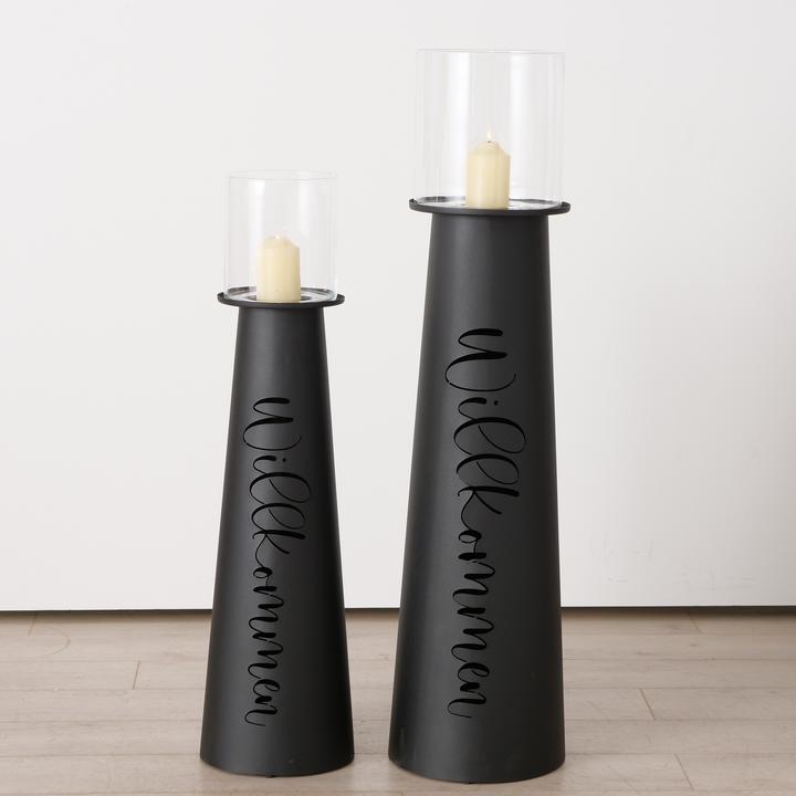 Produktbild Boltze Home Willkommen (2 x, Ø 31 x 114 cm, Ø 25 x 94 cm)