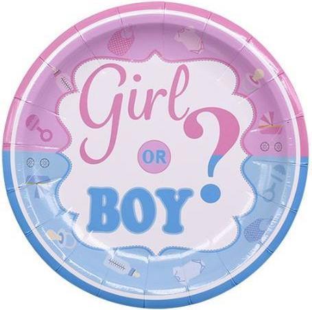 Actual product image MU Style Disposable Tableware Baby Shower (66-pc. Set) (1 x)