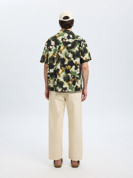 Actual product image Selected Homme Print Kurzarmhemd (S)