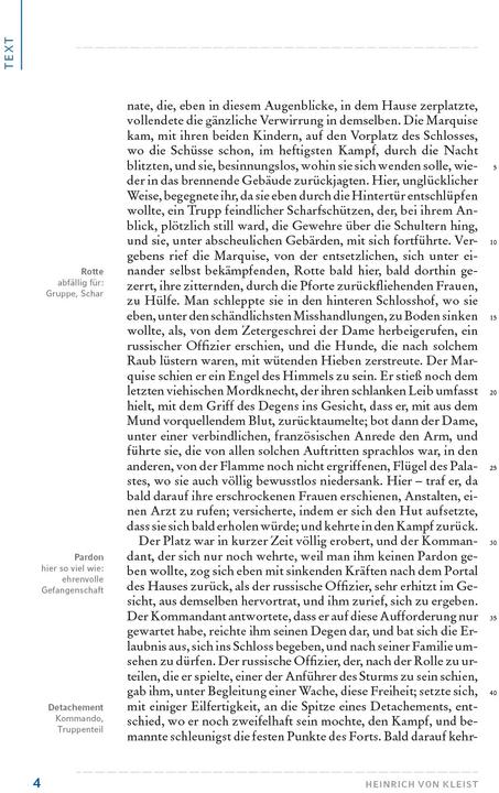 Image du produit Die Marquise von O (Allemand, Henry von Kleist, 2020)