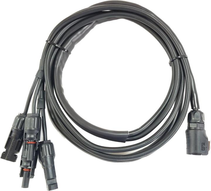 Produktbild B&W International B&W Energy Case Anschlusskabel für zwei Stecker black (Solarstecker)