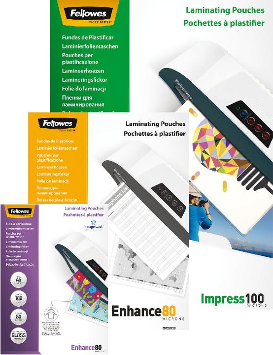 Produktbild Fellowes Capture 125 (A4, 100 Stück, 125 µm)