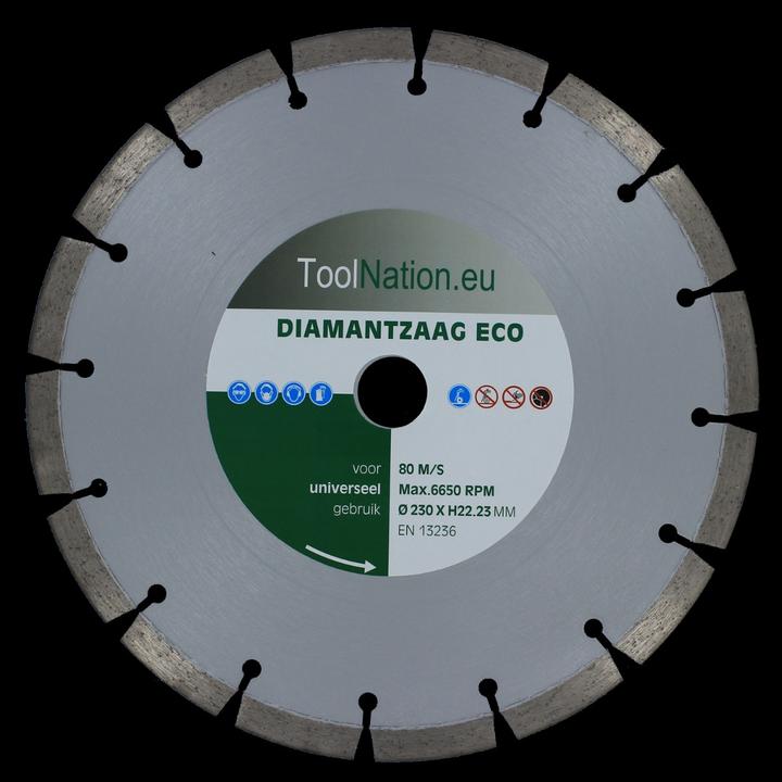 Actual product image Toolnation NSUE203TN Diamanttrennscheibe 230mm ECO