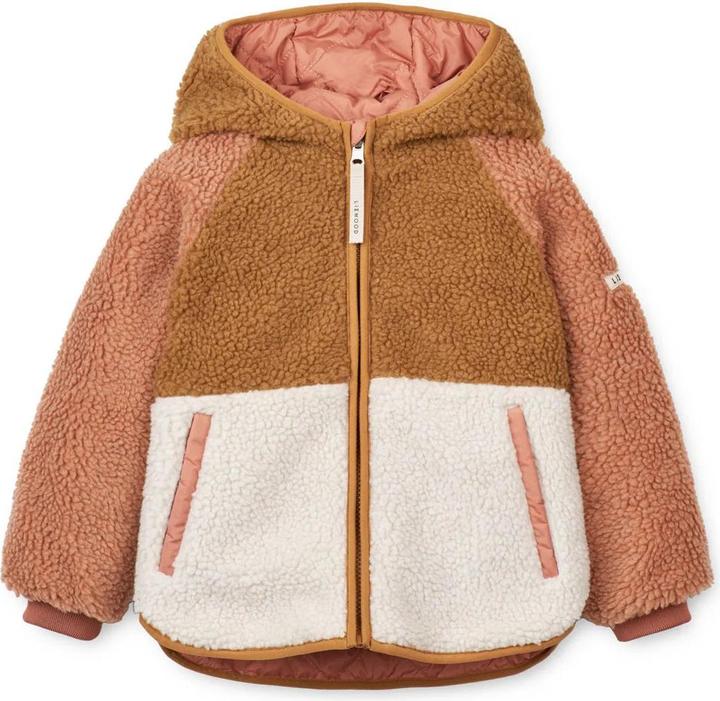 Actual product image Liewood Reversible jacket Jackson Tusccany Rose Mix (134)