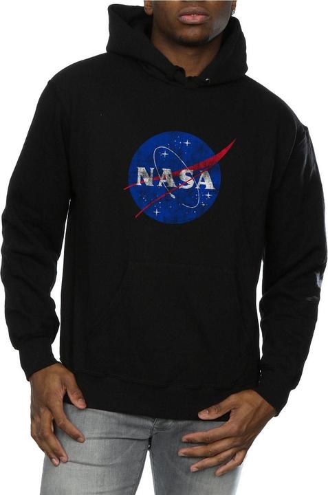 Immagine prodotto Nasa Felpa con Cappuccio Insignia Logo Uomo (3XL)