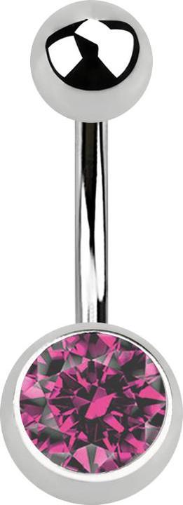 Produktbild Star Piercing Flared Plug transparent mit Eule (ohne Messing, Chirurgenstahl 316L)