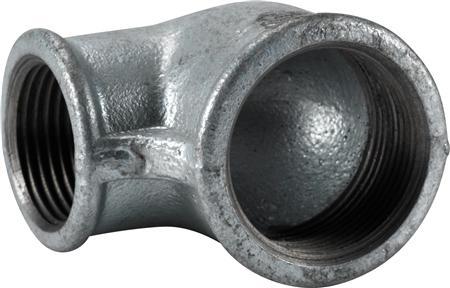 Actual product image Georg Fischer Vinkel 90° galvaniseret muffe/muffe 4 (Angled connection)