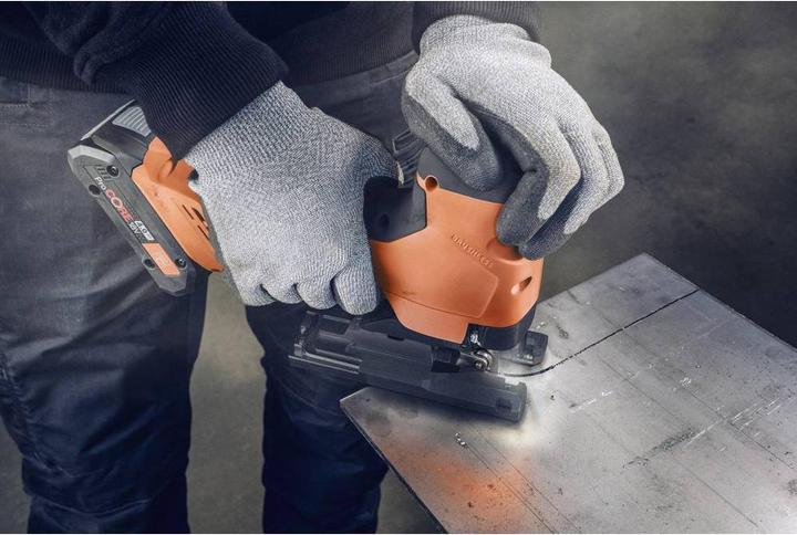 Actual product image Fein Cordless jigsaw for metal and wood 26 mm stroke F-IRON Jig 26 AS Set 2 x 4 Ah