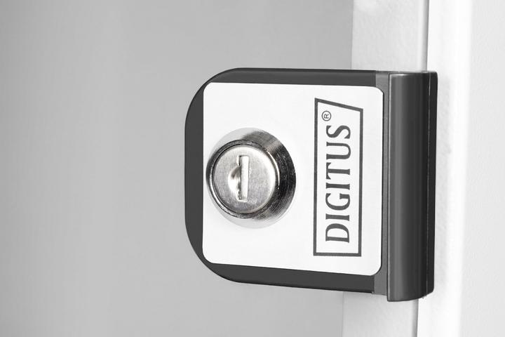 Actual product image Digitus 10" 9U wall-mounted enclosure, SOHO PRO 457 x 316 x 298 mm, grey (9 RU, 10 inch rack)