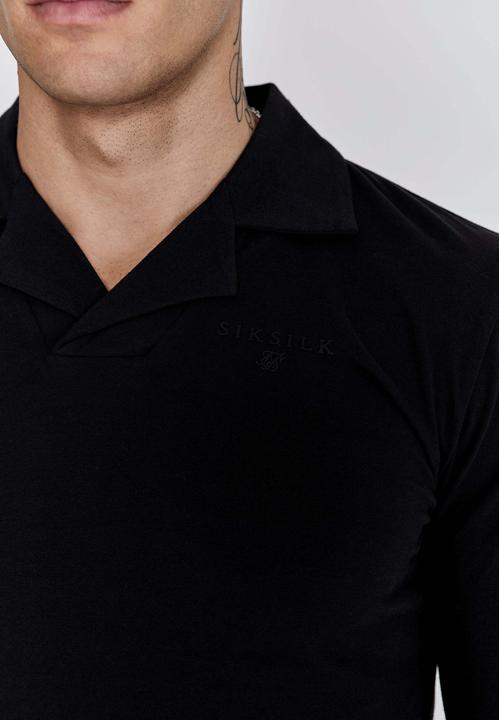 Produktbild Siksilk Langarmpolo T-Shirt and Shorts Set (L)