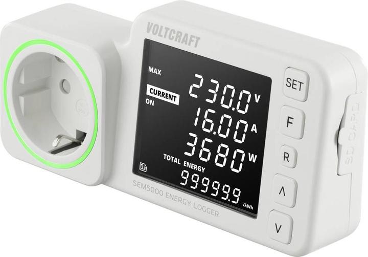 Produktbild Voltcraft SEM5000 Energiekosten-Messgerät Kostenprognose Alarmfunktion Stromtarif