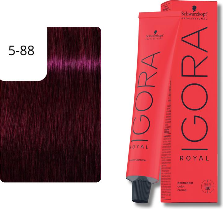 Image du produit Schwarzkopf Professional Igora royal (5-88 Marron clair Rouge Extra Rouge Extra)