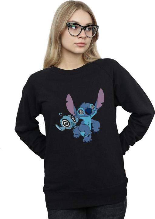 Actual product image Disney Womens/Ladies Lilo And Stitch Hypnotized Sweatshirt (XL)