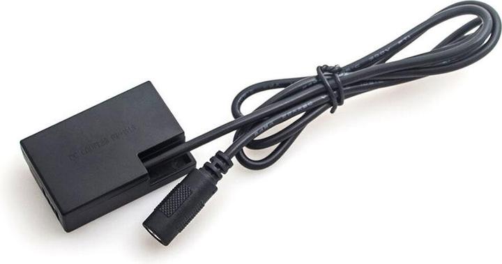 Actual product image Caruba Canon LP E17 (DR E18) Dummy Battery (straight cable)