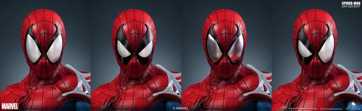 Image du produit Queen Studios Marvel Comics "Spider-Man Black" 1/1 Buste Lifesize