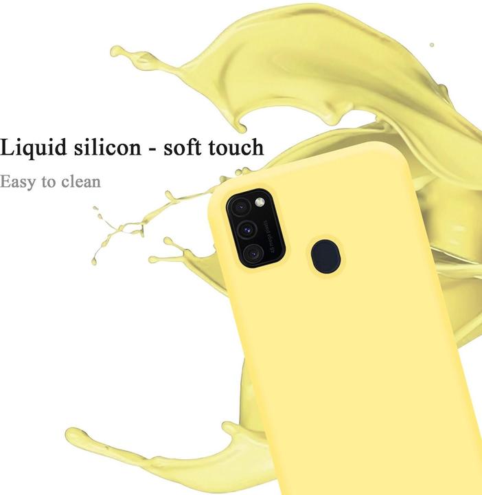 Produktbild Cadorabo TPU Liquid Silicone Case Cover (Samsung Galaxy M30s, Samsung Galaxy M21)