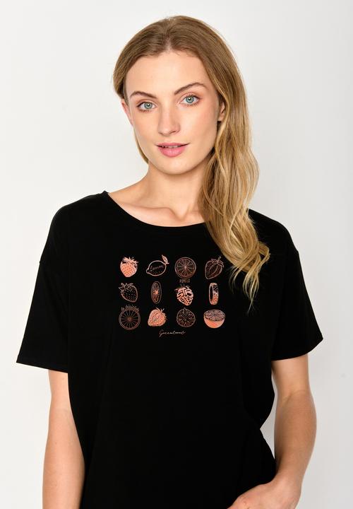 Immagine prodotto Greenbomb Women's Bike Strawberry Feel T-Shirt (M)