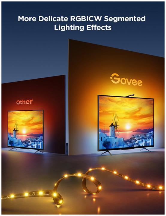 Produktbild Govee TV Backlight (RGBIC, 240 cm, Indoor)