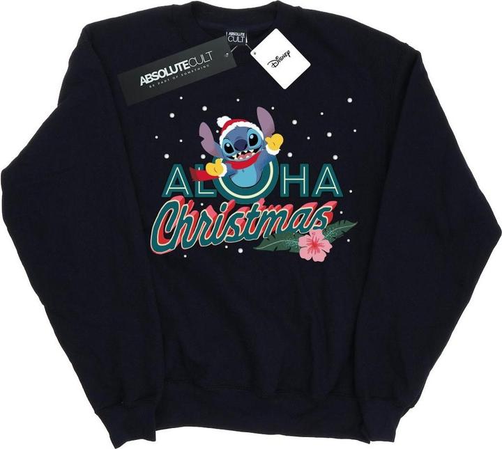 Immagine prodotto Disney Lilo And Stitch Aloha Christmas Felpa Uomo (XL)