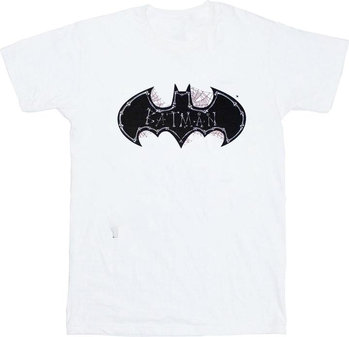 Batman Bat Skull & Cobwebs TShirt