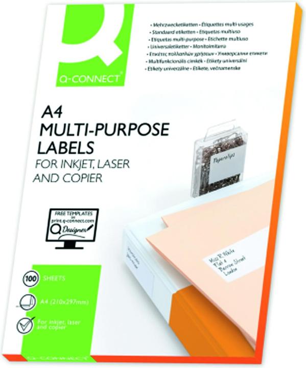 Actual product image Q-Connect Labels
