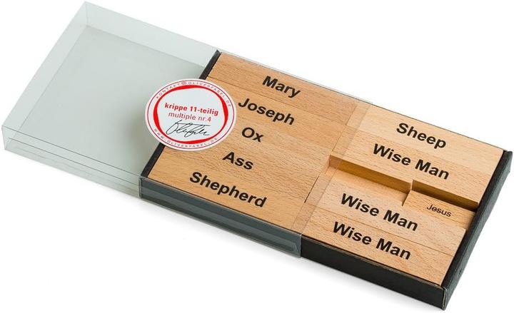 Image du produit Corpus Delicti Minimal Nativity Set - puristische Krippe