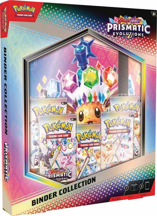 Actual product image Pokémon Prismatic Evolutions Binder Collection (English, Booster display)