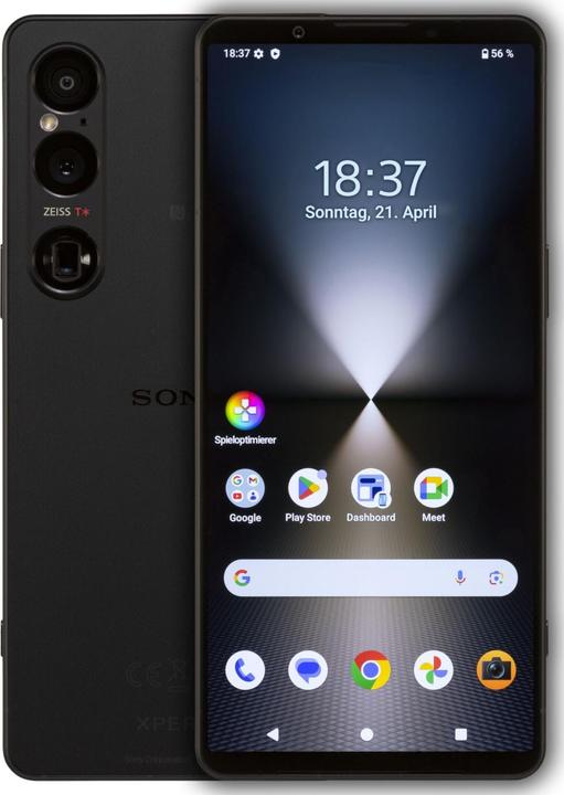 Produktbild Sony Xperia 1 VI (256 GB, Black, 6.50", SIM + eSIM, 52 Mpx, 5G)