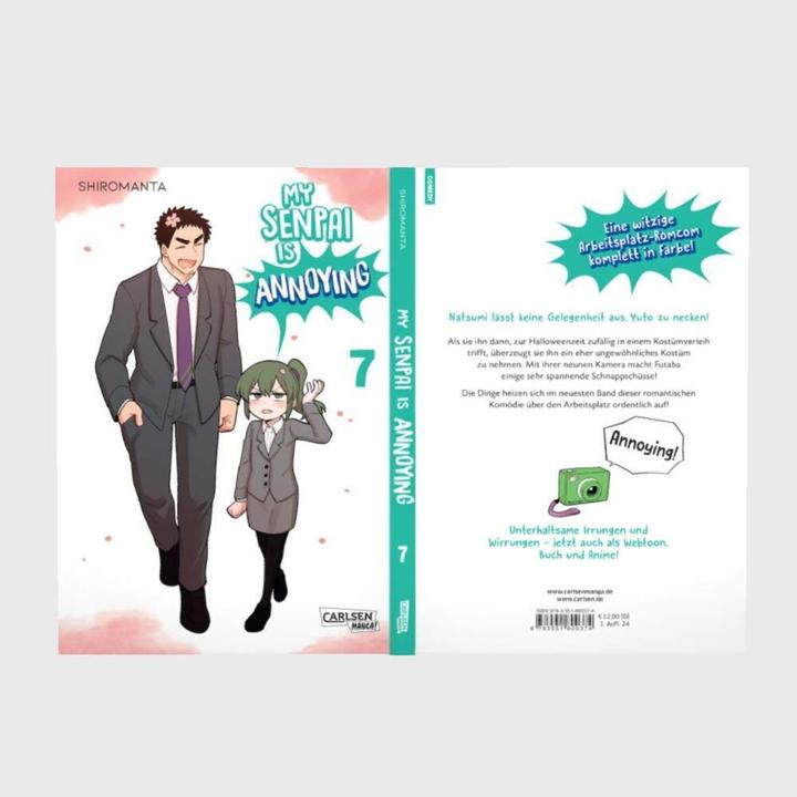 Produktbild My Senpai is Annoying 7 (Deutsch, Shiromanta, Luise Steggewentz, 2024)