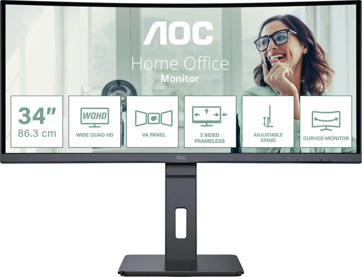 AOC CU34P3CV (3440 x 1440 Pixel, 34")