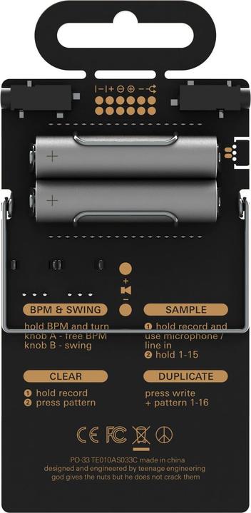 Immagine prodotto Teenage Engineering Po-33 K.O.
