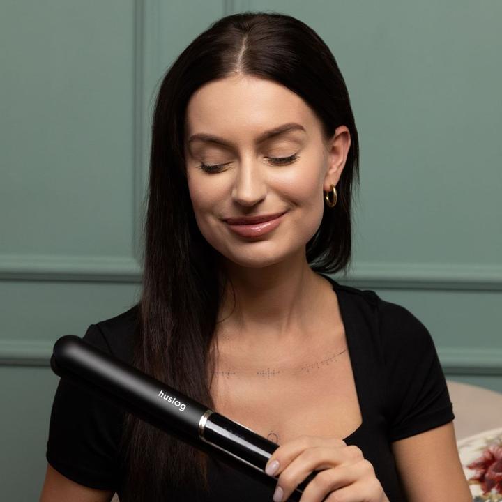 Actual product image Huslog Hair straightener with display BE-500334 (Straightening iron)