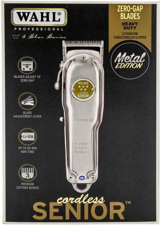 Actual product image Wahl All Metal Edition Senior Wireless