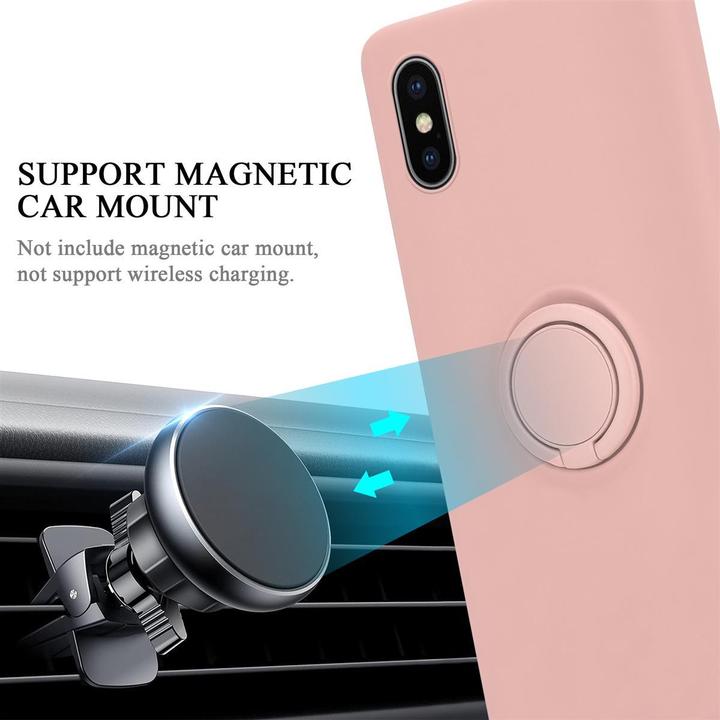 Image du produit Cadorabo TPU Liquid Ring Silicone Case Cover (Apple iPhone X)