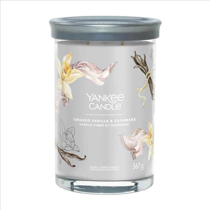 Produktbild Yankee Candle Duftkerze Smoked Vanilla & Cashmere Signature Large Tumbler (567 g)
